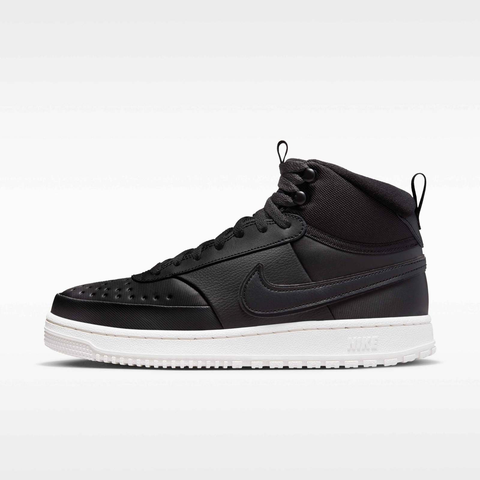 Nike Court Vision Mid Men's Winterized Shoes - Black/Phantom/Black