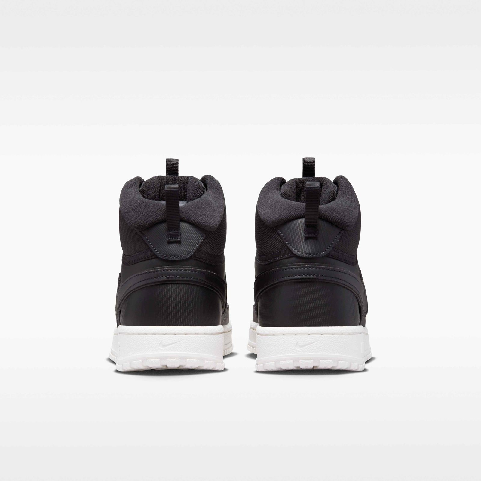 Nike Court Vision Mid Men's Winterized Shoes - Black/Phantom/Black - Image 6