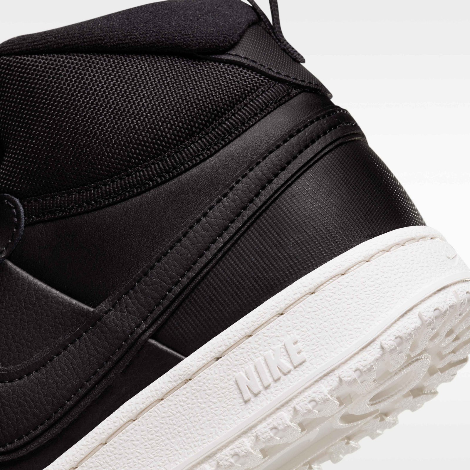 Nike Court Vision Mid Men's Winterized Shoes - Black/Phantom/Black - Image 8