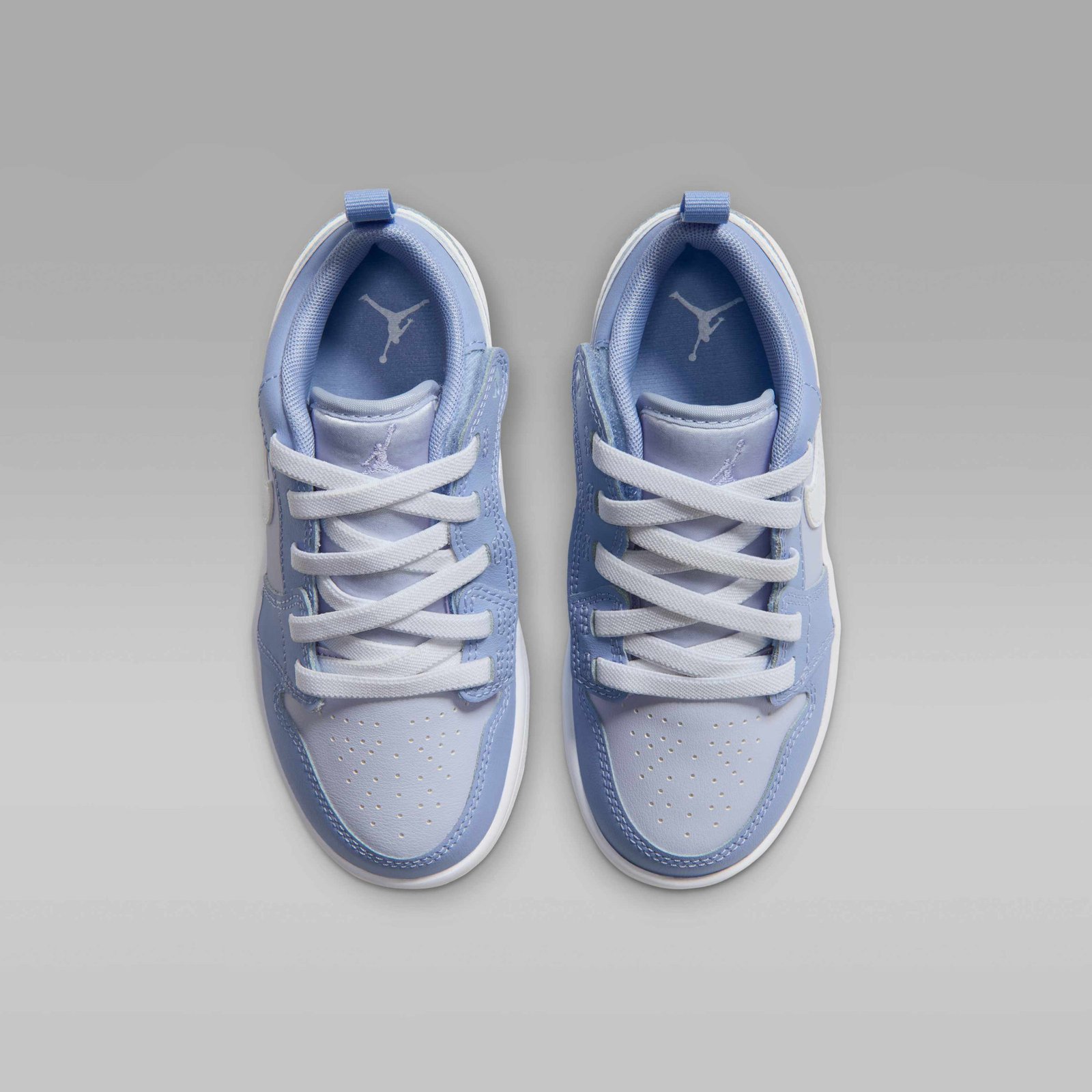 Jordan 1 Low Alt Younger Kids' Shoes - Aluminium/White/Hydrogen Blue - Image 4