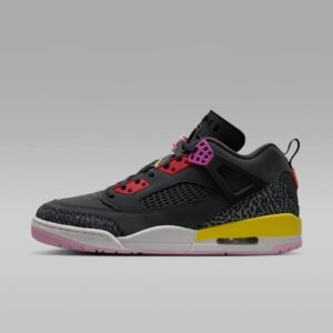 Jordan Spizike Low Men's Shoes - Anthracite/Black/Wolf Grey/University Red