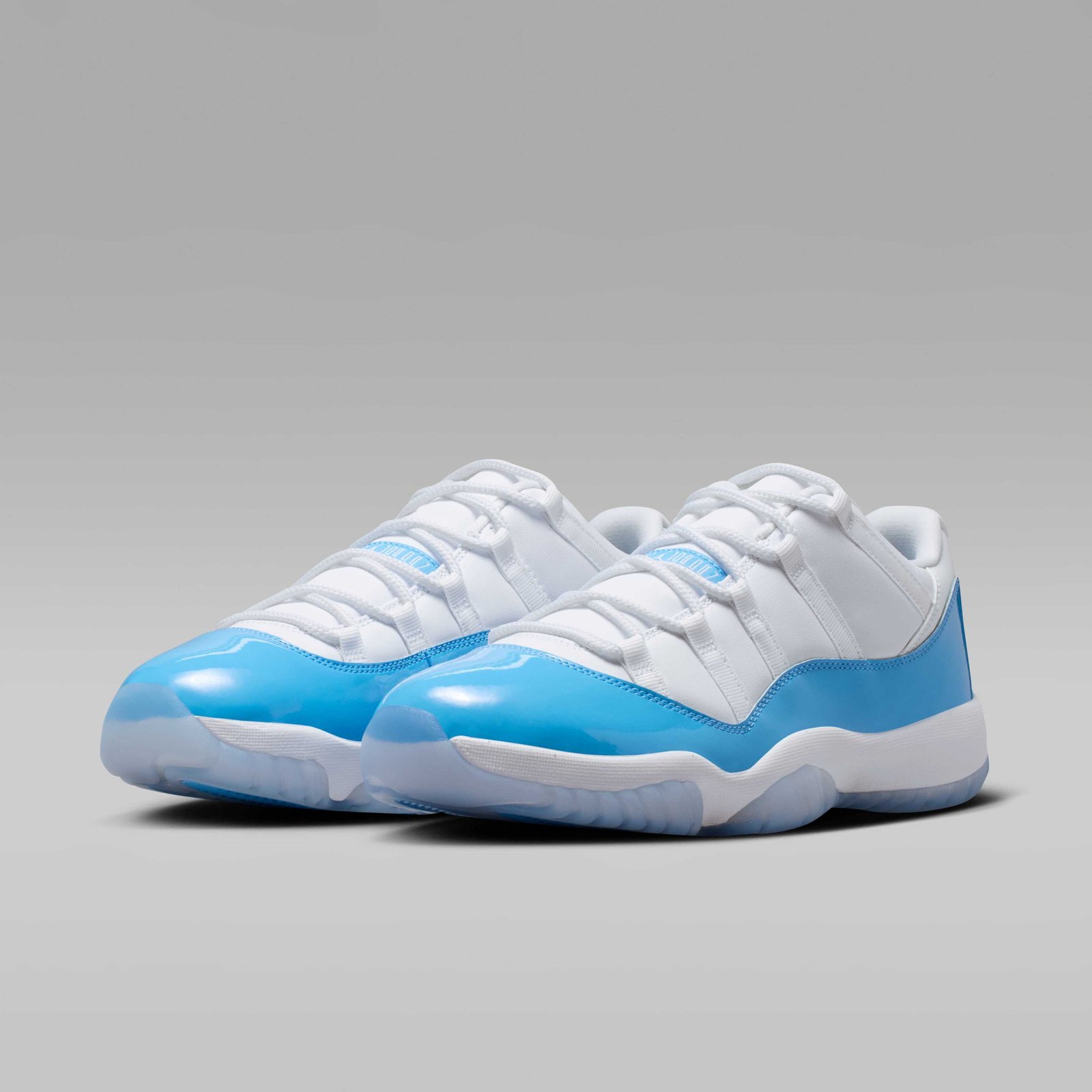 Air Jordan 11 Retro Low 'University Blue' Men's Shoes - White/Black/University Blue - Image 5