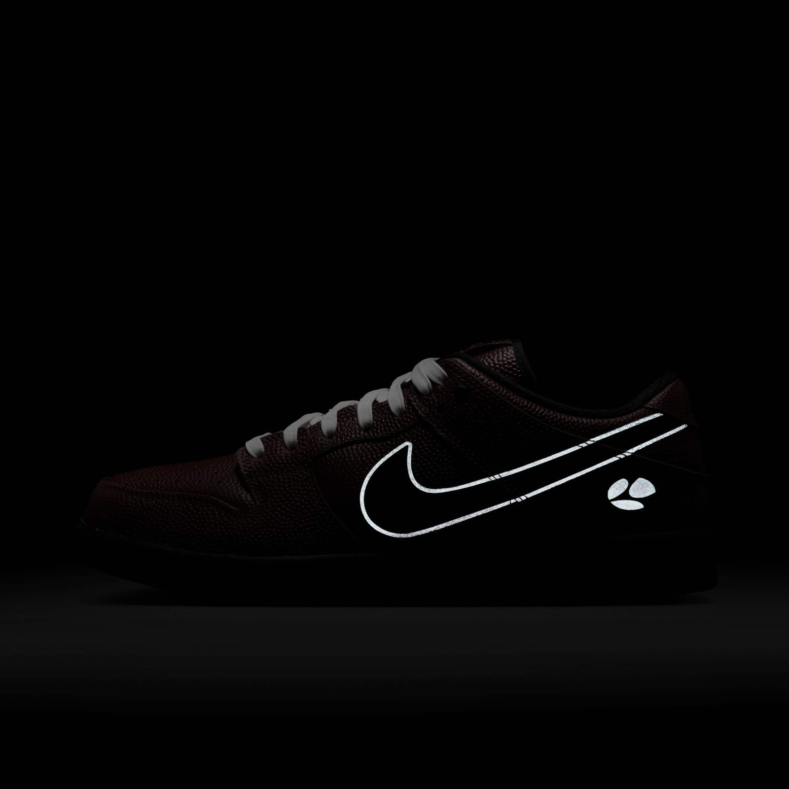 Nike SB Dunk Low Pro Skate Shoes - Dark Pony/Silver/White/Black - Image 9