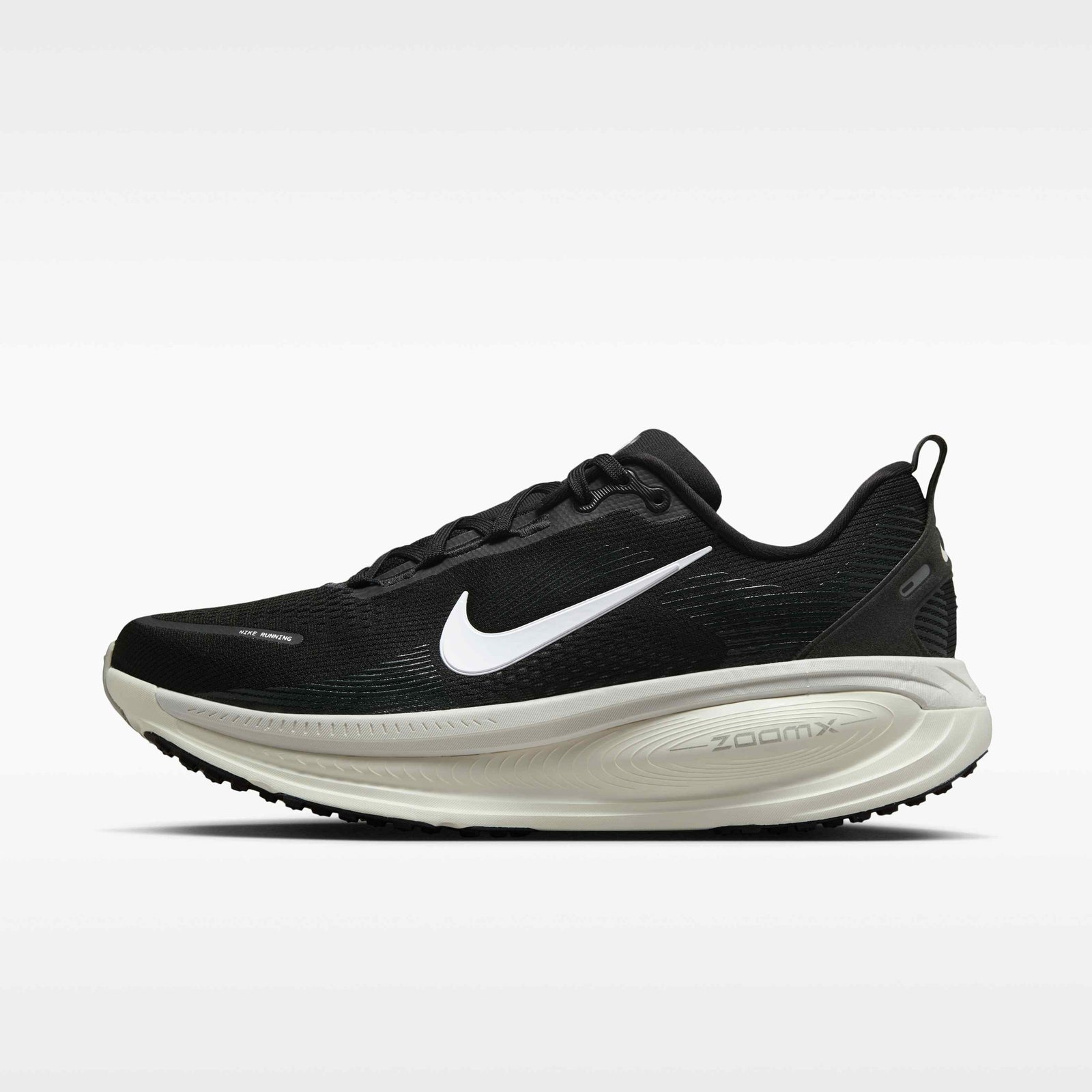 Nike Vomero 18 Men's Road Running Shoes - Black/Coconut Milk/Light Iron Ore/Summit White