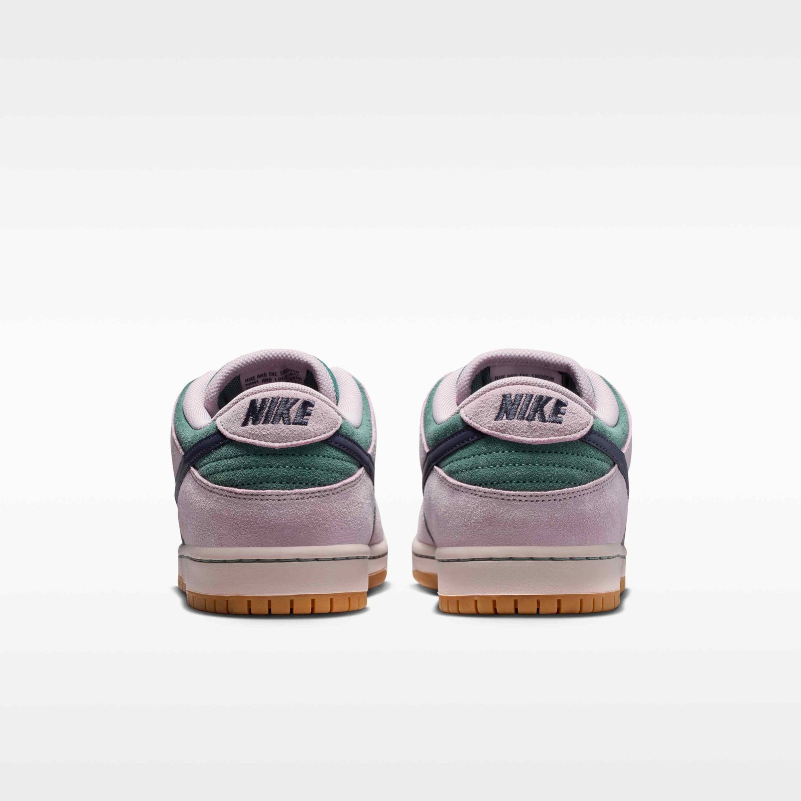 Nike SB Dunk Low Pro Skate Shoes - Mineral Slate/Particle Rose/Silt Red/Dark Raisin - Image 6