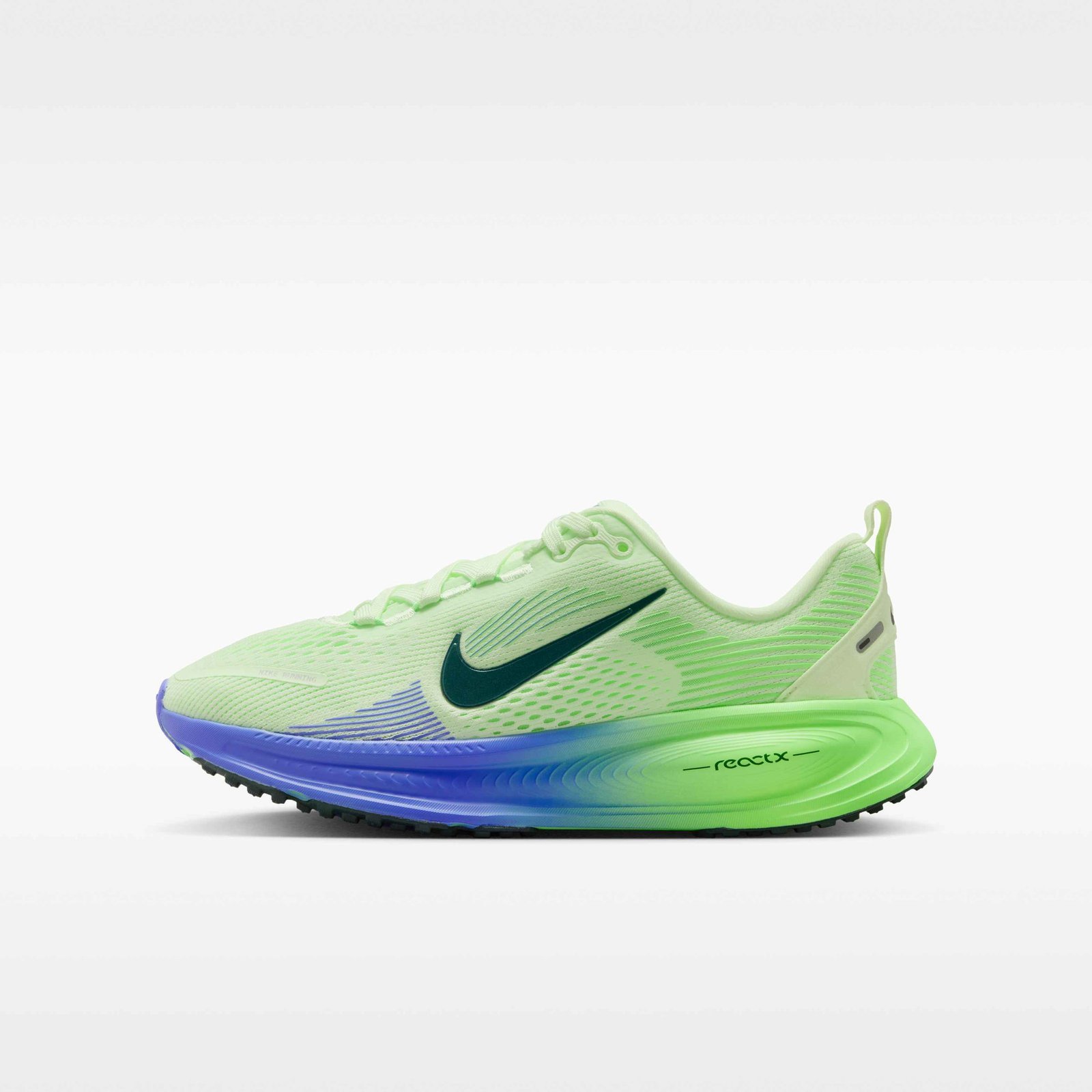 Nike Vomero 18 Older Kids' Road Running Shoes - Volt Tint/Volt Tint/Sapphire/Black Spruce