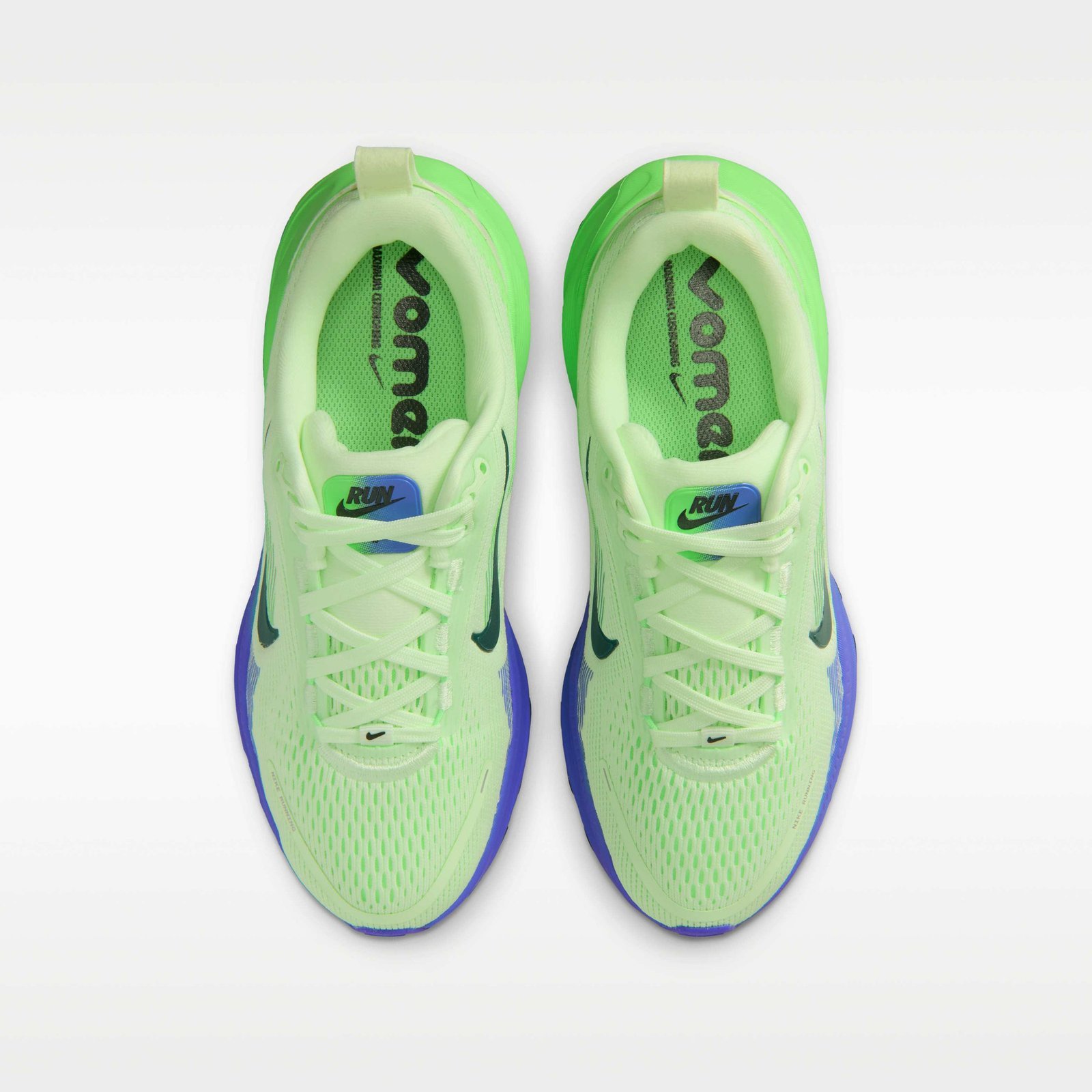 Nike Vomero 18 Older Kids' Road Running Shoes - Volt Tint/Volt Tint/Sapphire/Black Spruce - Image 4