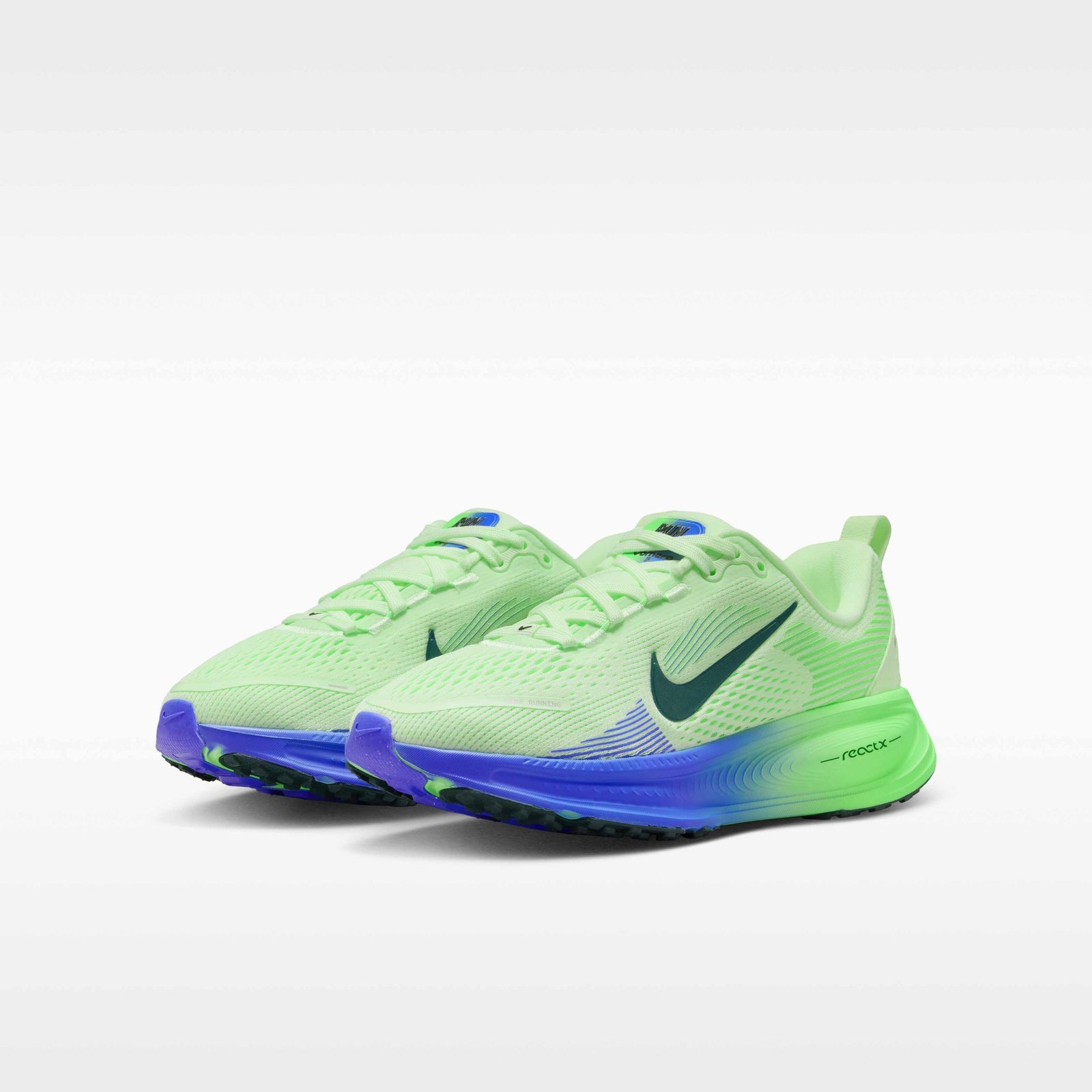 Nike Vomero 18 Older Kids' Road Running Shoes - Volt Tint/Volt Tint/Sapphire/Black Spruce - Image 5