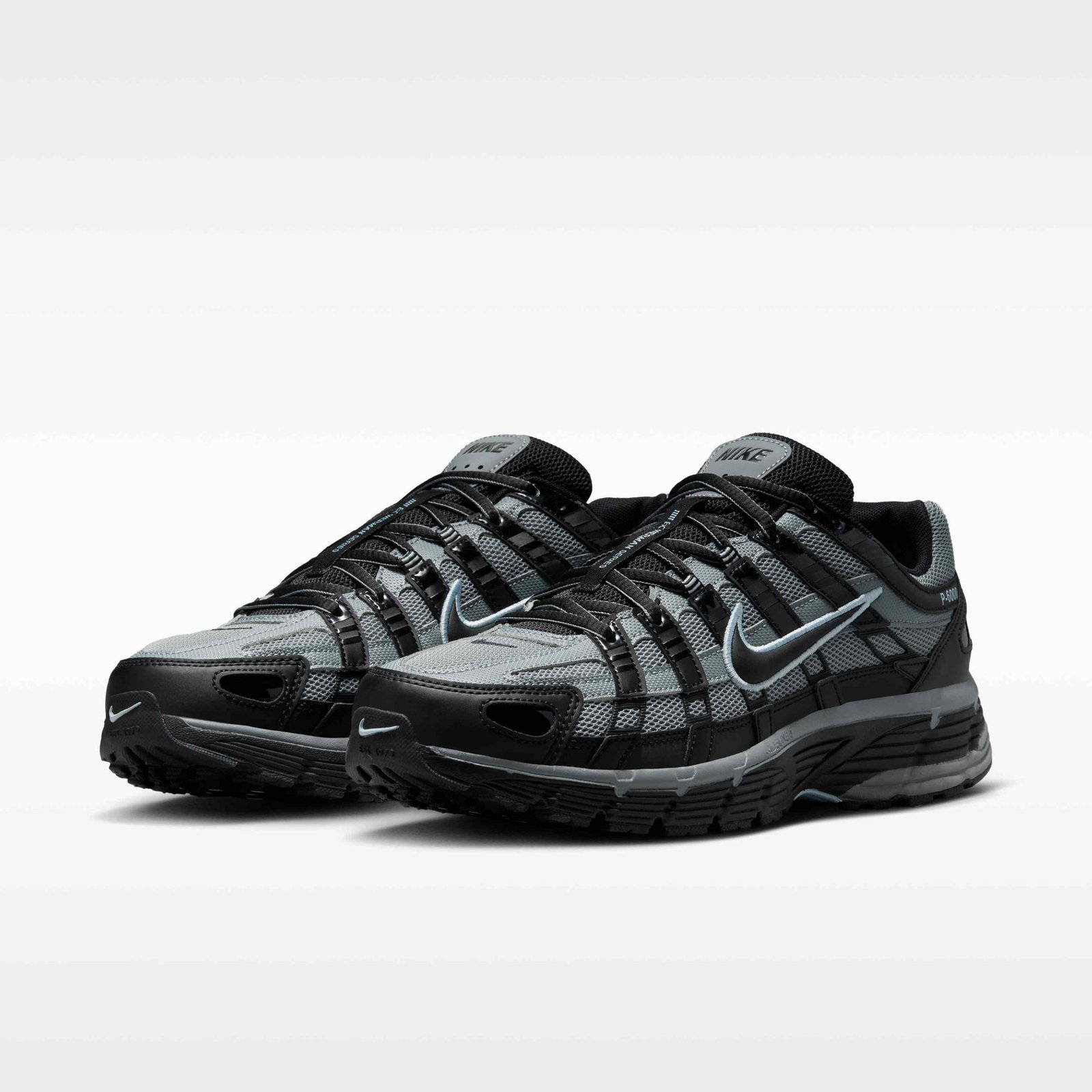Nike P-6000 Tech Men's Shoes - Black/Cool Grey/Celestine Blue/Black - Image 5