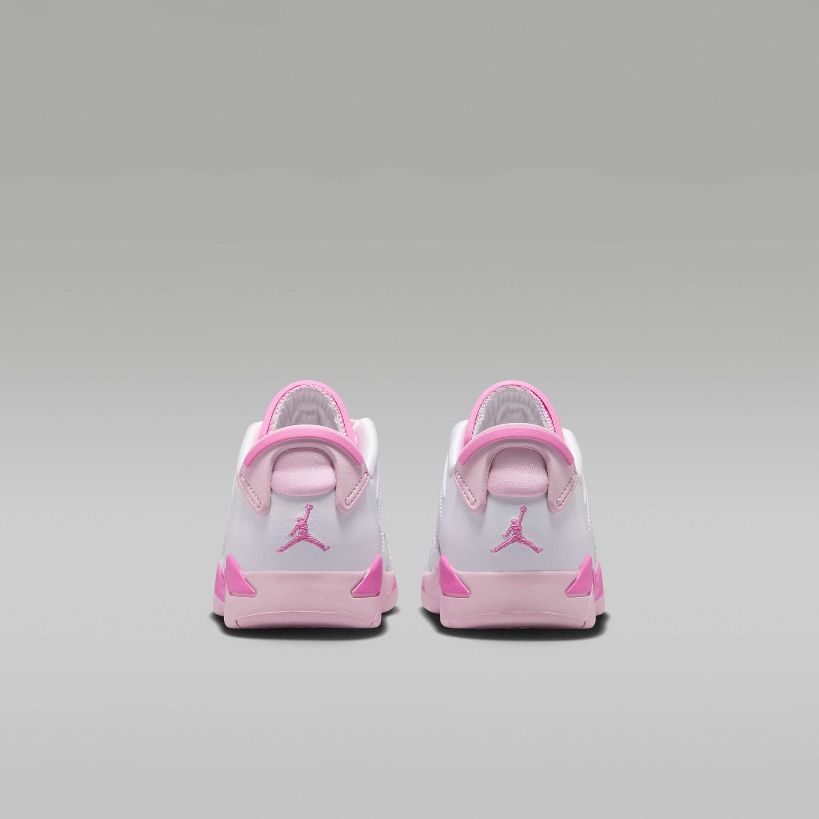 Jordan 6 Retro Low Younger Kids' Shoes - White/Pink Foam/Playful Pink - Image 6