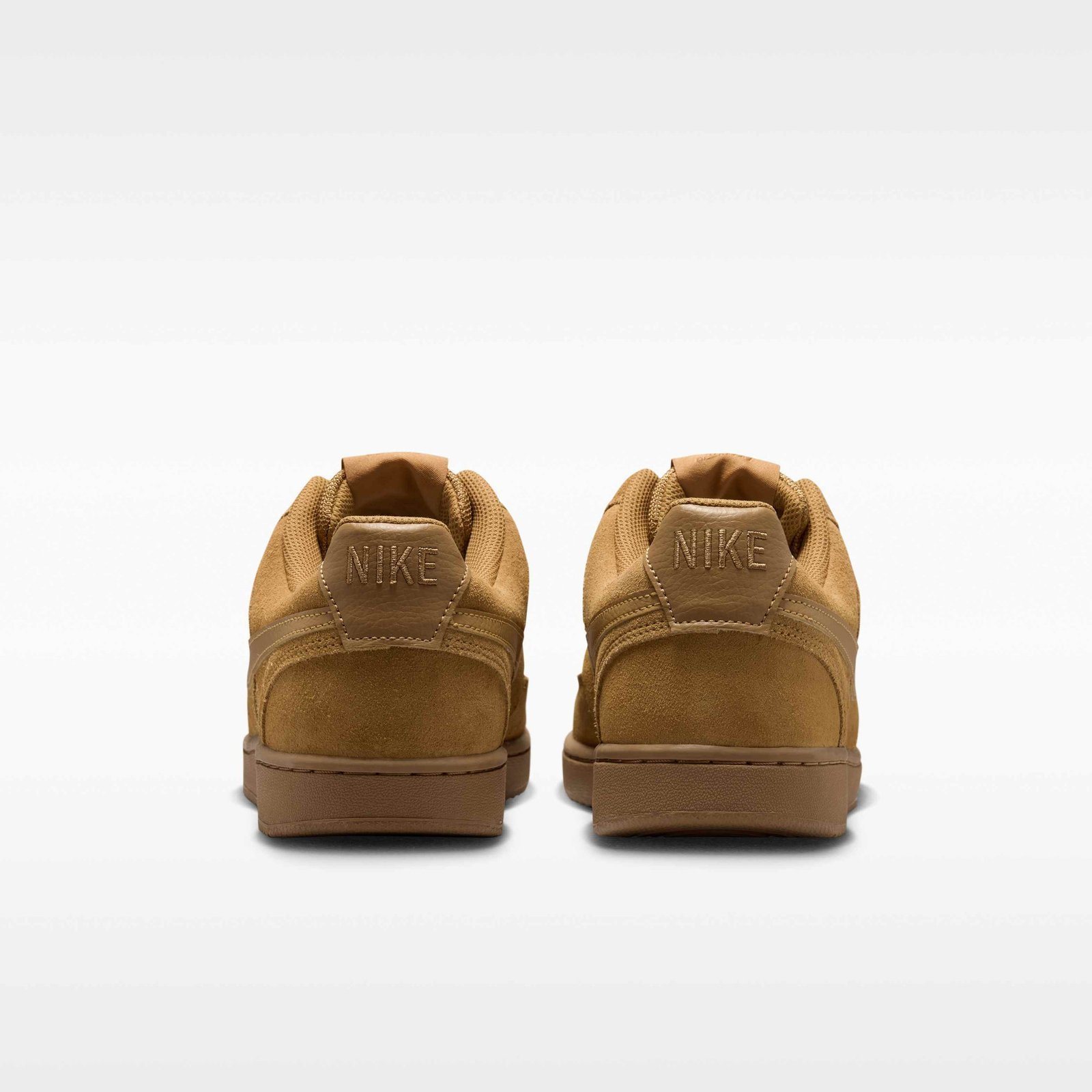 Nike Court Vision Low Suede Premium Men's Shoes - Wheat/Flax/Wheat - Image 6
