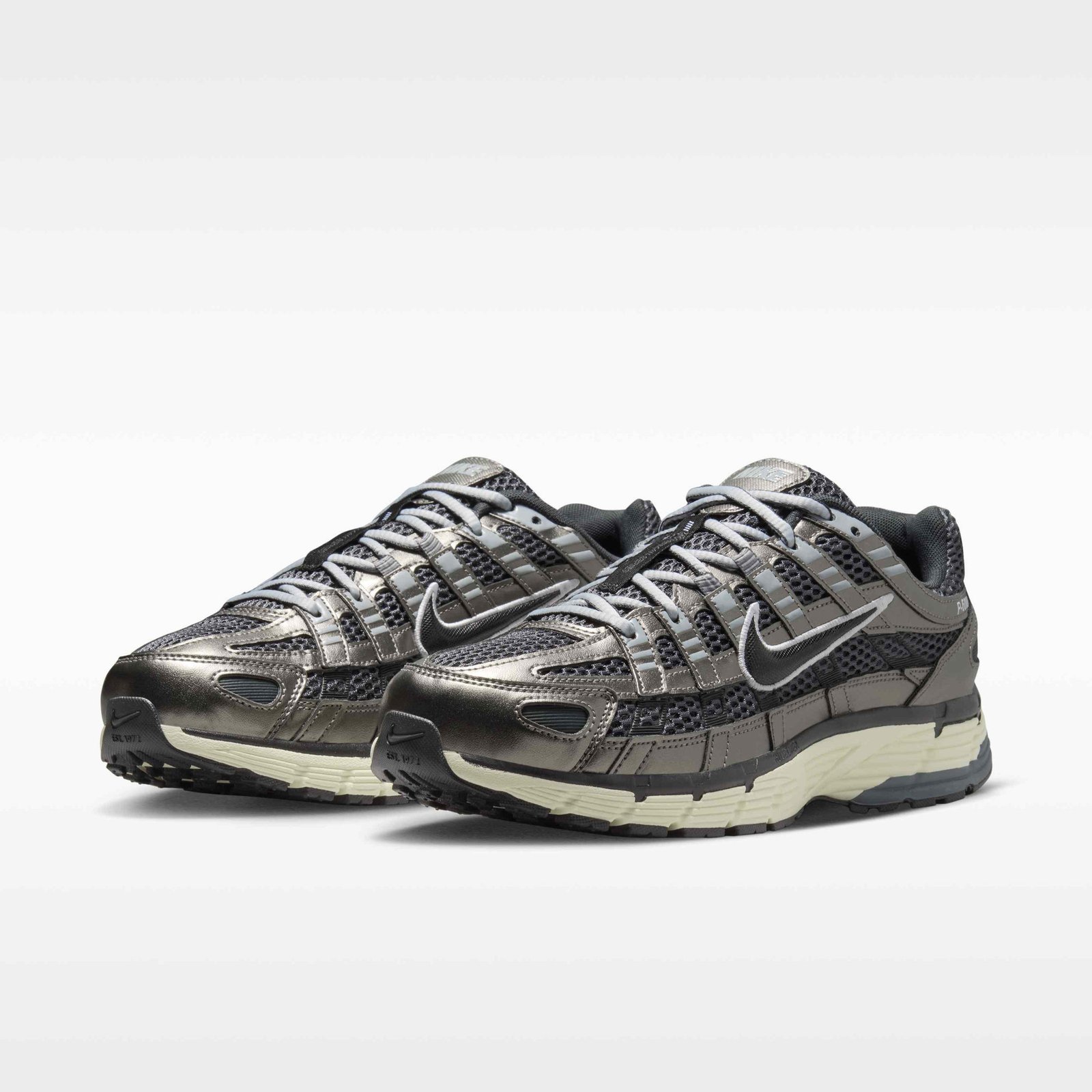 Nike P-6000 SE Men's Shoes - Anthracite/Metallic Pewter/Smoke Grey/Black - Image 5