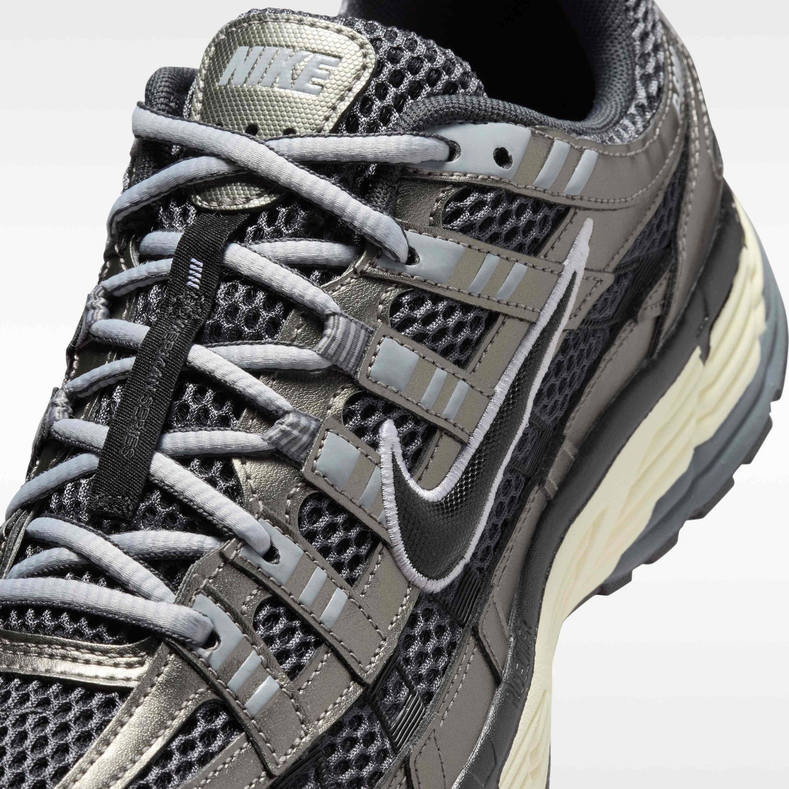 Nike P-6000 SE Men's Shoes - Anthracite/Metallic Pewter/Smoke Grey/Black - Image 7