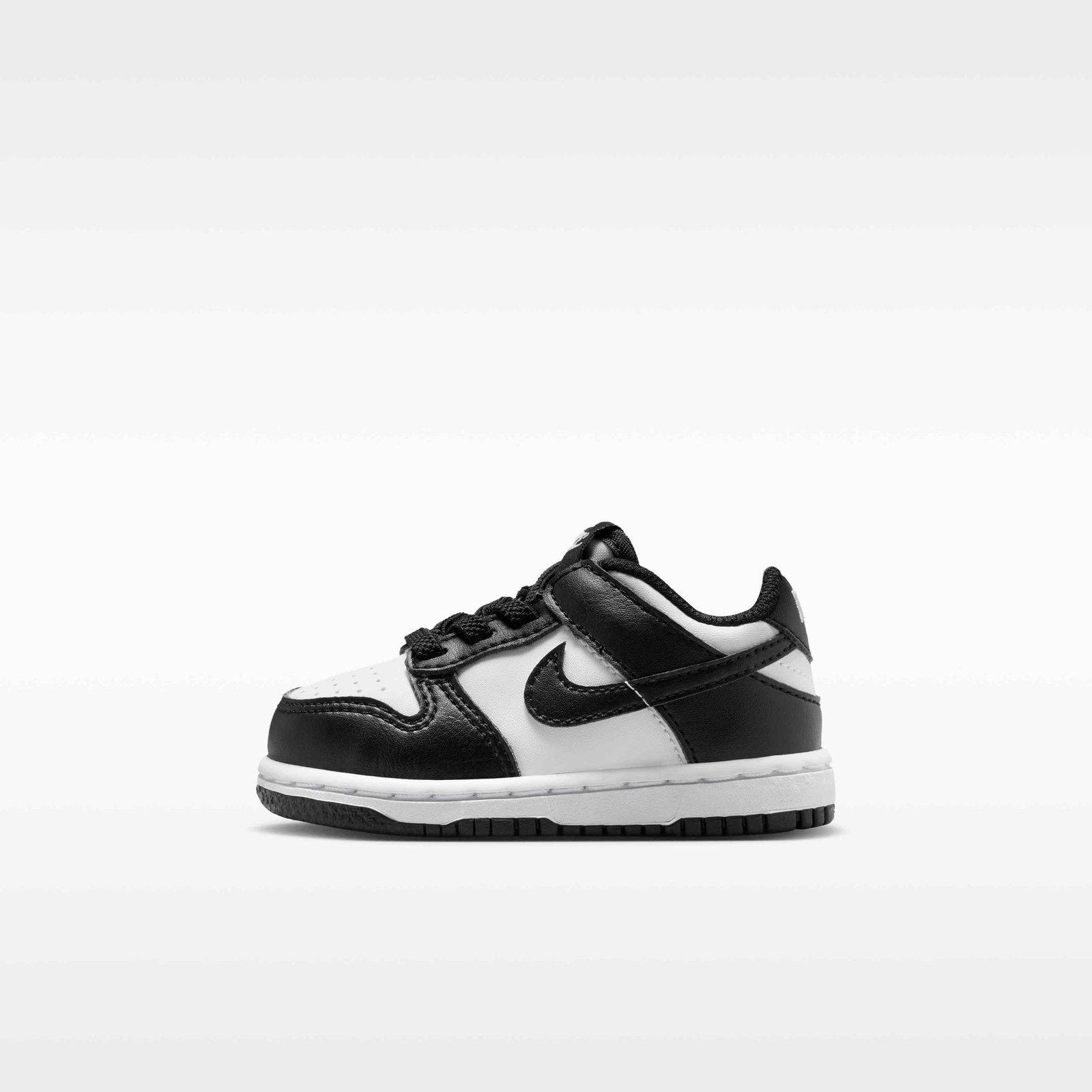 Nike Dunk Low Baby/Toddler Shoes - White/White/Black