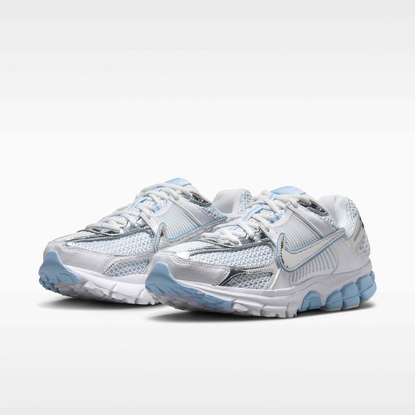 Nike Zoom Vomero 5 Women's Shoes - White/Aluminium/Football Grey/Metallic Silver - Image 5