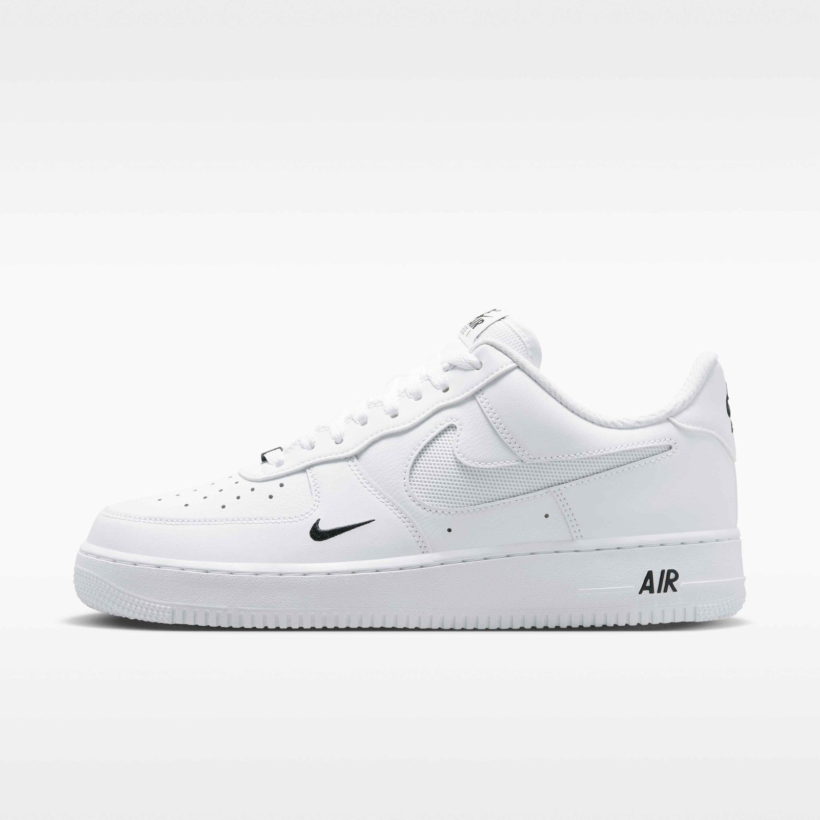 Nike Air Force 1 '07 LV8 Men's Shoes - White/Black/Reflect Silver