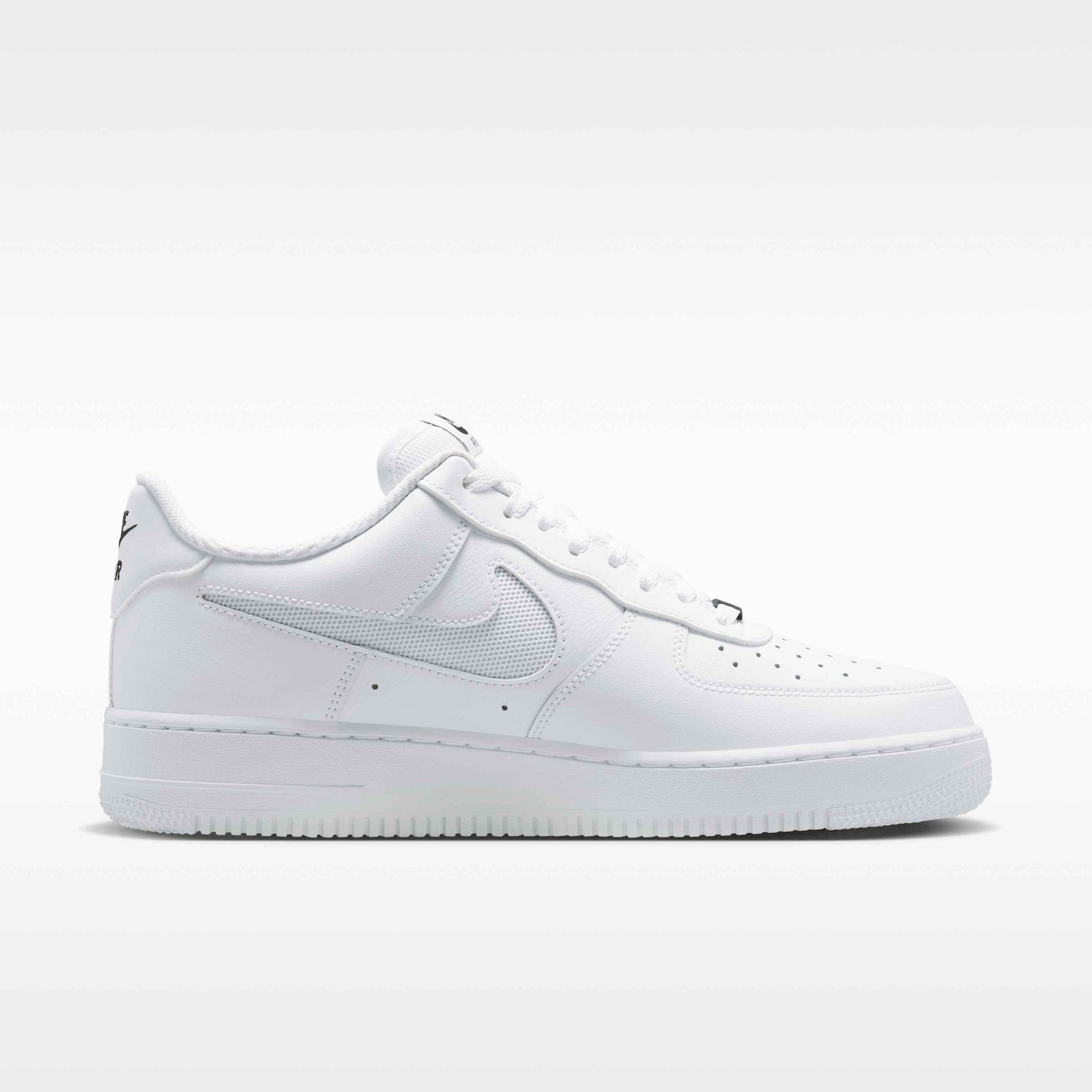 Nike Air Force 1 '07 LV8 Men's Shoes - White/Black/Reflect Silver - Image 3