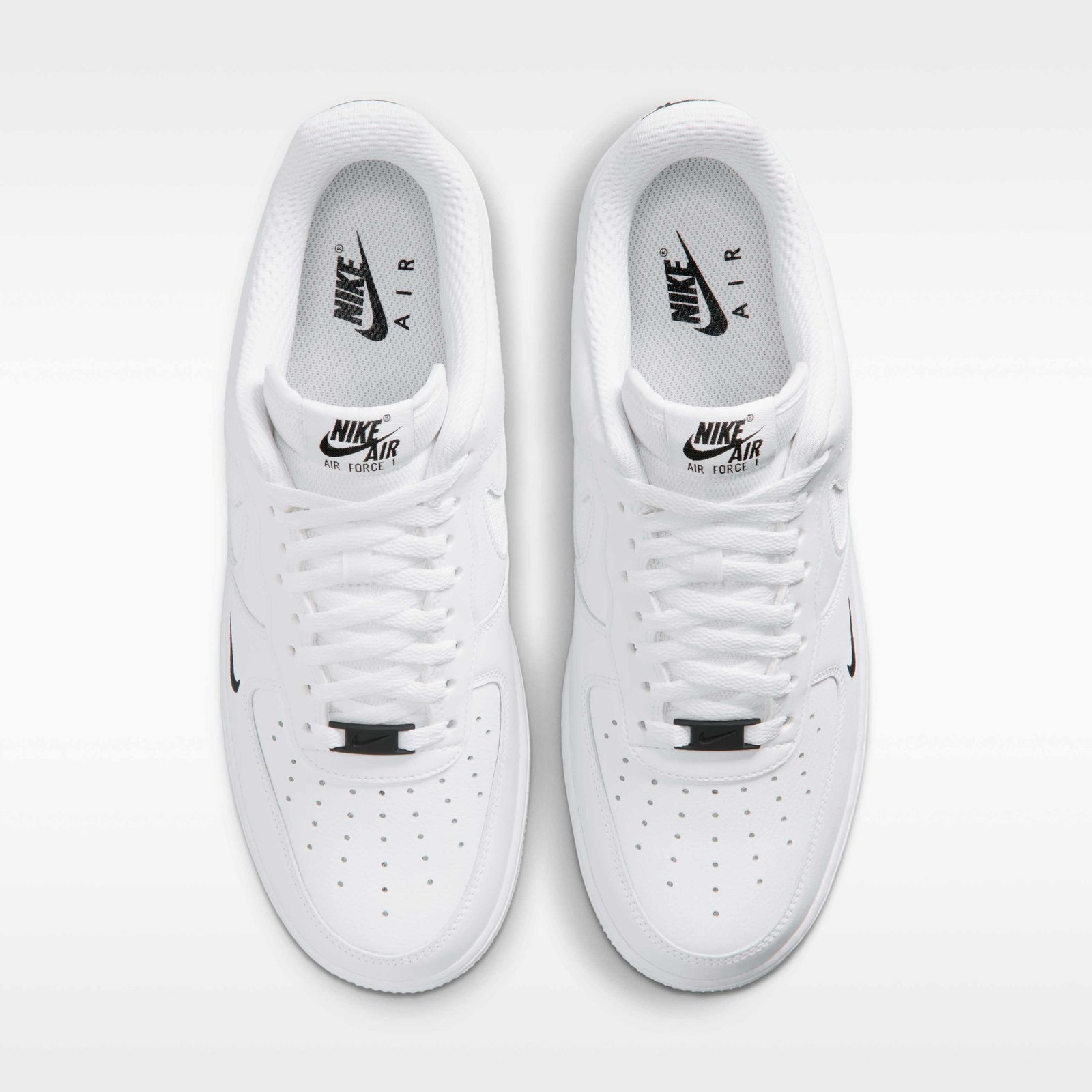 Nike Air Force 1 '07 LV8 Men's Shoes - White/Black/Reflect Silver - Image 4