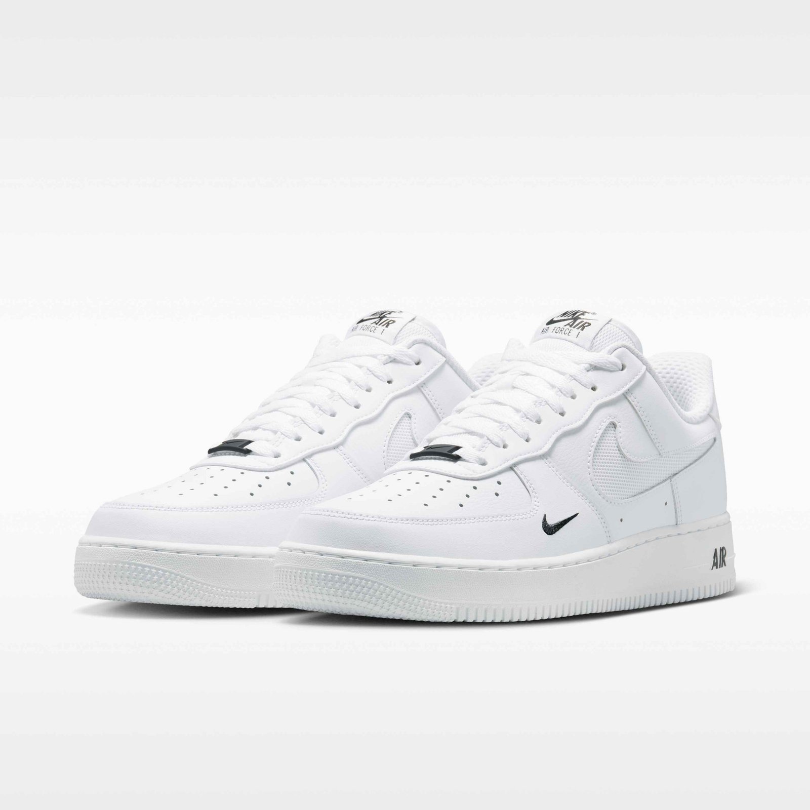 Nike Air Force 1 '07 LV8 Men's Shoes - White/Black/Reflect Silver - Image 5