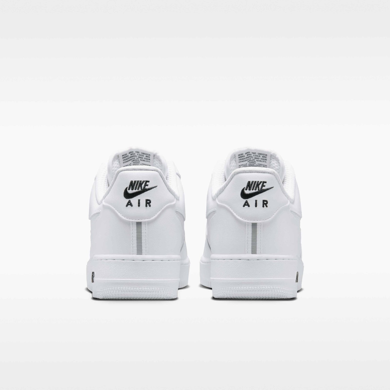 Nike Air Force 1 '07 LV8 Men's Shoes - White/Black/Reflect Silver - Image 6
