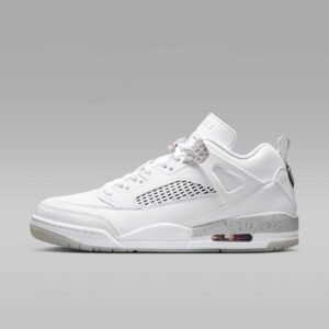 Jordan Spizike Low Men's Shoes - White/Grey Fog/Fire Red/Black