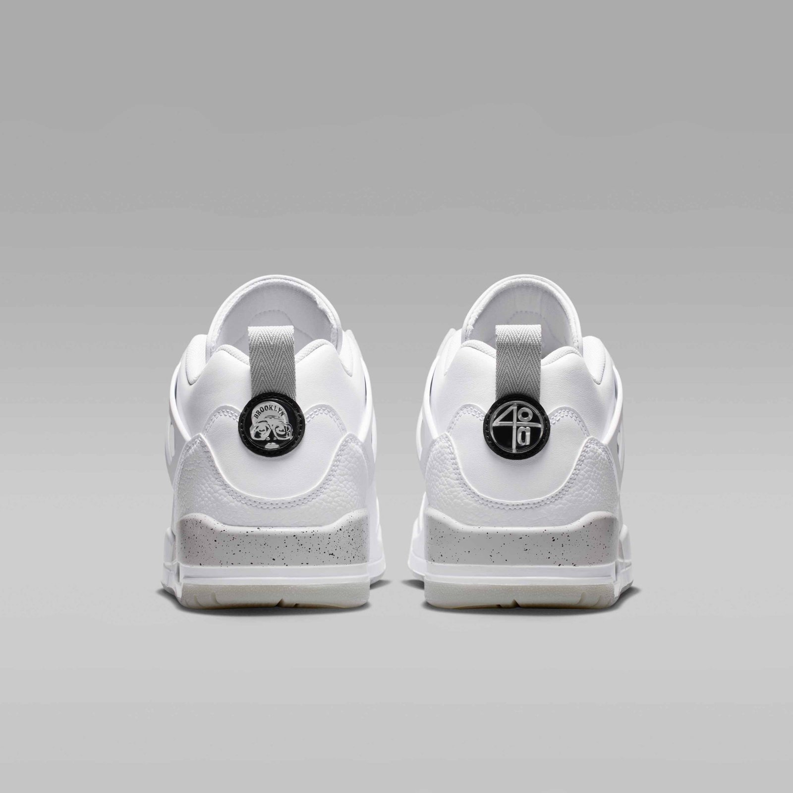 Jordan Spizike Low Men's Shoes - White/Grey Fog/Fire Red/Black - Image 6