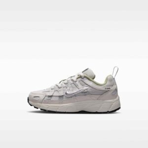 Nike P-6000 Younger Kids' Shoes - Platinum Tint/Sail/Anthracite/Metallic Silver