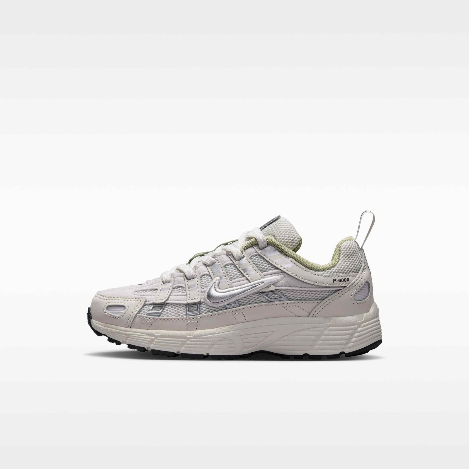 Nike P-6000 Younger Kids' Shoes - Platinum Tint/Sail/Anthracite/Metallic Silver