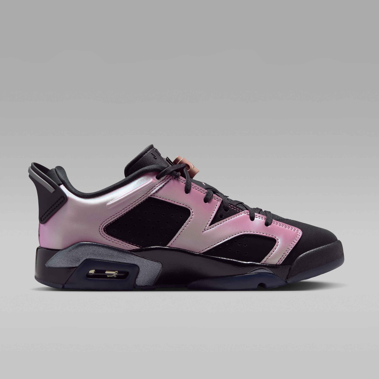 Air Jordan 6 Retro Low 'Metamorphosis' Women's Shoes - Black/Desert Berry/Black - Image 3