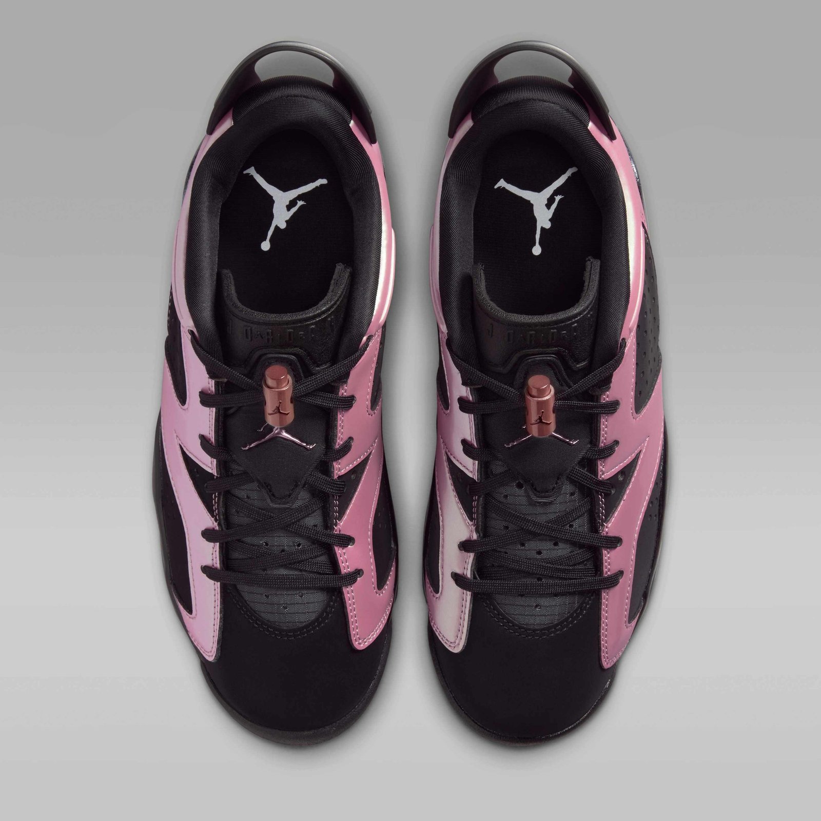 Air Jordan 6 Retro Low 'Metamorphosis' Women's Shoes - Black/Desert Berry/Black - Image 4
