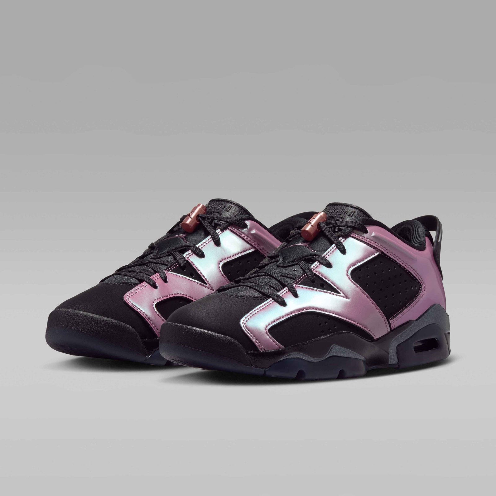 Air Jordan 6 Retro Low 'Metamorphosis' Women's Shoes - Black/Desert Berry/Black - Image 5